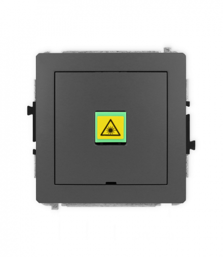 DECO Mechanizm gniazda światłowodowego/optycznego pojedynczego, bez pola opisowego Karlik 28DGOPBO-1