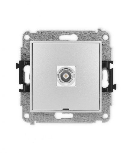 MINI Mechanizm gniazda pojedynczego BNC, bez pola opisowego Karlik 7MGBNCBO-1