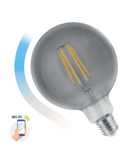 Inteligentna żarówka LED GLOB G125 4,9W E-27 COG 230V CCT (4000K-6500K)+DIMM MODERNSHINE Wi-Fi/BT Spectrum SMART