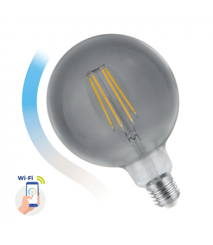 Inteligentna żarówka LED GLOB G125 4,9W E-27 COG 230V CCT (4000K-6500K)+DIMM MODERNSHINE Wi-Fi/BT Spectrum SMART