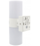 LAMPA ELEWACYJNA Z CZUJNIKIEM RUCHU ''EL HOME'' ML-30B7 biała - zewnętrzna, czujniki zmierzchowy i PIR, 20W, IP65, 180°
