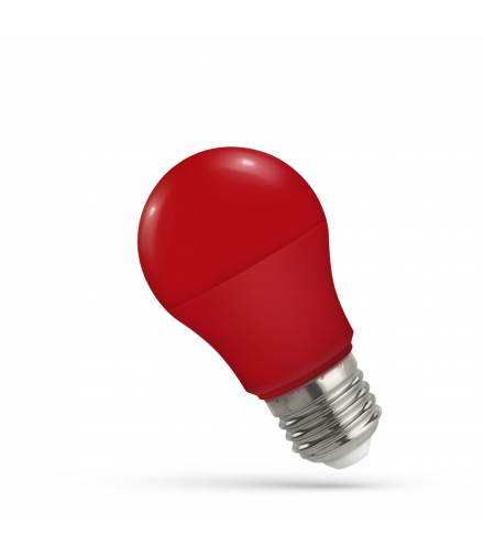 LED GLS E-27 230V 5W RED CZERWONA SPECTRUM WOJ+14110
