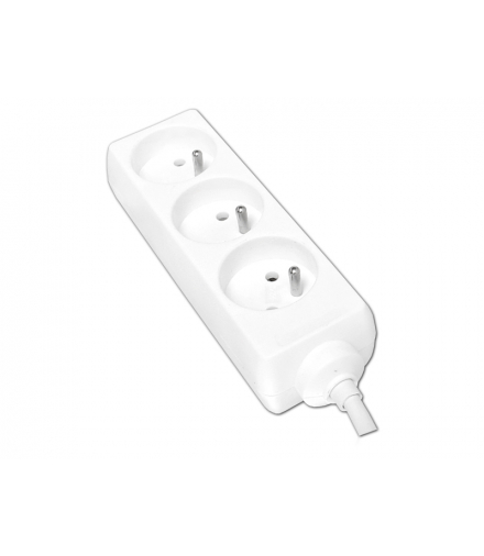 Przedłużacz sieciowy-370 3m, 3 gniazda z uziemieniem. LX9220