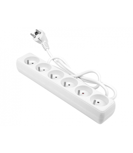 Przedłużacz sieciowy PR-670P, 1.5 m, 6Gu. LX9230