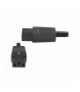 Gniazdo AC 3PIN na kabel komputerowe LX1035