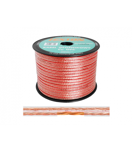 Kabel głośnikowy LEXTON 2x0.50 Cu-OFC LXK610