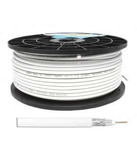 Kabel koncentryczny RG61.02CU + 48x0.12 /rolka 100m LXK501/ROL
