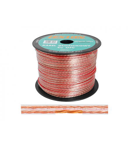 Kabel głośnikowy LEXTON 2x0.35 OFC 100%CU LXK622