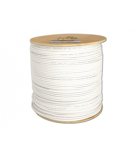 Kabel koncentryczny 3C2V 500m biały LXK526B