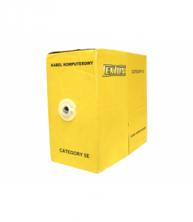 Kabel komputerowy - skrętka FTP 5e, CCA YELLO 305m LX2908Y