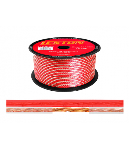 Kabel głośnikowy LEXTON 2x0.35 CCA-OFC LXK602