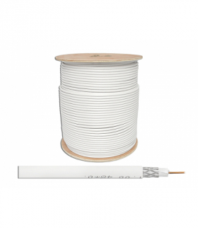 Kabel koncentryczny RG6 1.02CU + 48x0.12 300m LXK502 CU