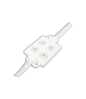 Moduł LED-5050, 4 diody, RGB, wodoodporny LXL185