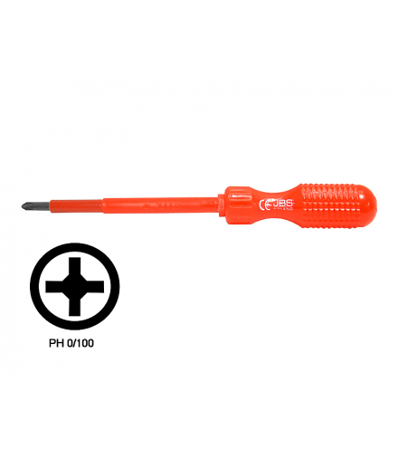 Wkrętak krzyżowy izolowany 0x100 J63830 JBS, atestowany. LXN133
