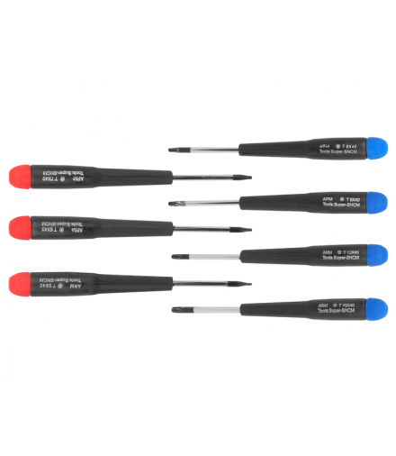 Wkrętaki TORX komplet 7 częściowy HY5214A. LXHY5214A