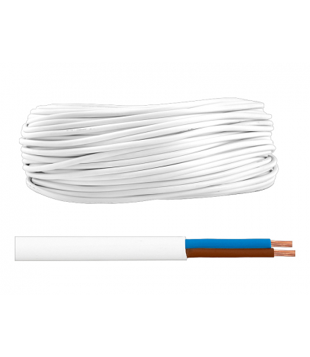 Przewód OMY 2x0.5 300/300V okrągły, 100m LXOMY2X05