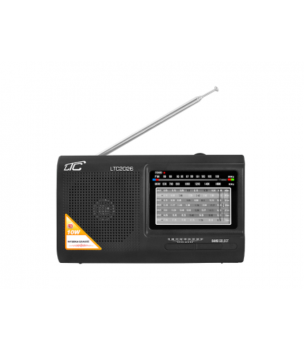 Radio przenośne LTC-2026 WILGA, czarne. LXLTC2026