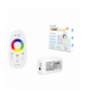 Sterownik RGB Mi-Light ODBIORNIK+PILOT 216W pilot dotykowy, 1-strefa, sterowanie radiowe, funkcja ściemniania, 10A, FUT025. LXRF216RGB