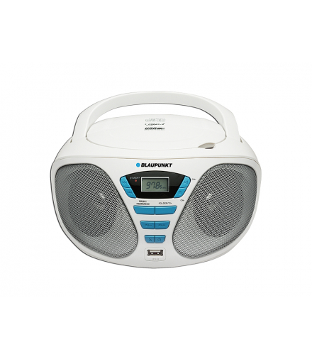 Boombox Blaupunkt BB5WH biały CD, MP3, USB, AUX. LXBB5