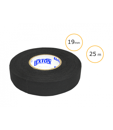 Taśma izolacyjna parciana LEXTON 25m/19mm, płótno LXSC122