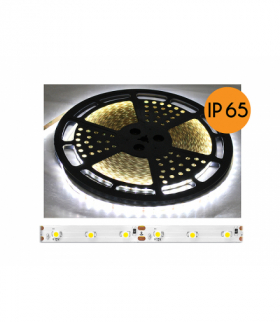 Sznur diodowy ECO IP65, światło naturalne białe, 60diod/m, 25m, białe podłoże, SMD2835. LXL5105