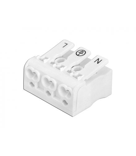 Złącze samozaciskowe 238-3P 24A 450V 2.5mm2. LXHA002