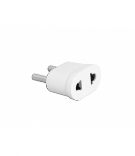 Adapter podróżny, złącze AC Wtyk PL/ gniazdo USA. LX111666