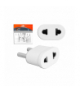 Adapter podróżny, złącze AC Wtyk PL/ gniazdo USA. LX111666