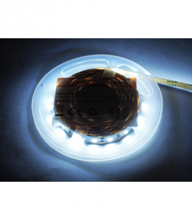 Sznur diodowy 5630, światło zimne białe, 300 diod, białe podłoże, IP20, 5m. LXL5110