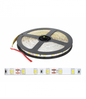 Sznur diodowy 5630, światło neutralne białe (4000K), 300 diod, białe podłoże, IP65, 5m. LXL5114