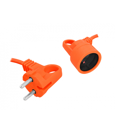 Przedłużacz ogrodowy dwużyłowy 2x1mm, 10M. LXOGR10