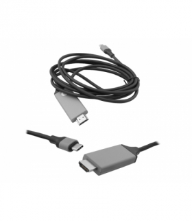 Kabel MHL HDMI/USB Type-C, 1800mm, HQ. LXMHL10