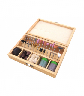 Zestaw akcesoriów do multiszlifierki 100el. G01210 LXETS133