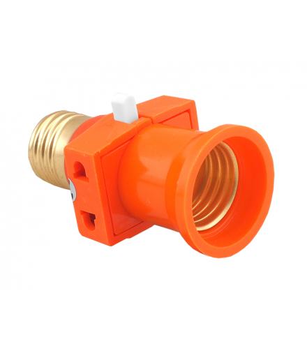 Adapter rozgałęźnik żarówki E27 (złodziejka). LXETS137