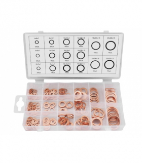 Zestaw podkładek miedzianych 220szt. Geko G02821. LXG02821