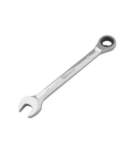 Klucz płasko - oczkowy z grzechotką 17mm. LXG10317