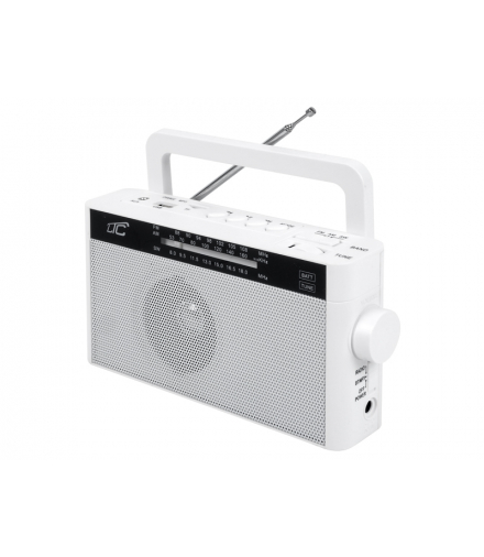 Radio przenośne LTC SONA z bluetooth USB, TF, Białe. LXLTC2028B