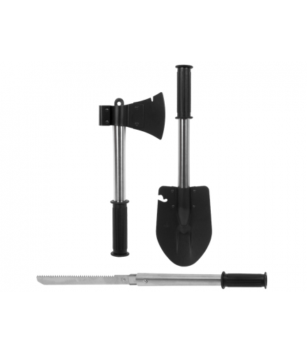 Saperka składana, siekiera, piła + pokrowiec. LXAST253