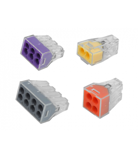 Zestaw szybkozłączy elektrycznych 40szt. LXE5980