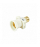 Adapter rozgałęźnik żarówki E27 (złodziejka), biała. LXETS154