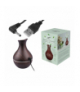 Nawilżacz powietrza LTC, podświetlany w 4 kolorach, 130 ml, ciemne drewno. LXLL143