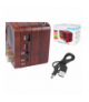 Radio przenośne RETRON MINI MK-616BT bluetooth,USB,TF Card ,MiniUSB z wbudowanym akumulatorem. LXMK616B