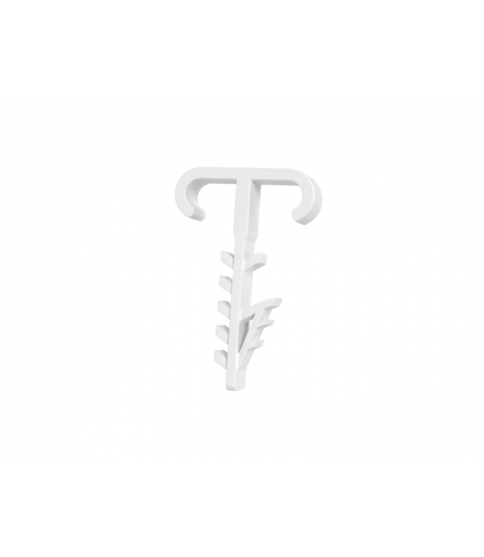 Uchwyt szybkiego montażu płaski 3, podwójny, woreczek 100szt. LXW99115