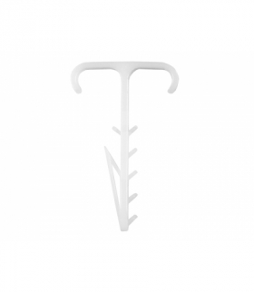 Uchwyt szybkiego montażu płaski 2, podwójny woreczek 100. LXW99114