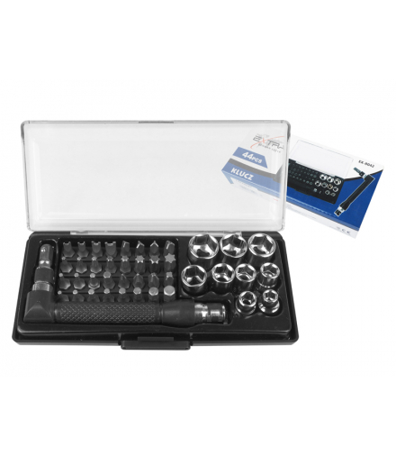 Zestaw 44 bity i nasadki. LXEX8042