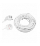 Przedłużacz ogrodowy Elcan 30 m (OWY 3x1), biały. LXOGR30/3