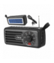 Radio przenośne MK-101 Bluetooth, USB, MicroSD, AUX, z panelem solarnym, akumulator 1200 mAh. LXMK101