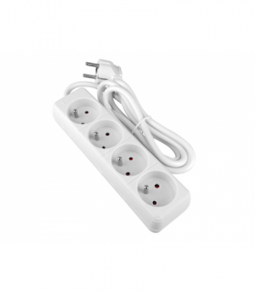 Przedłużacz sieciowy-470 1.5m, 4 gniazda z uziemieniem LXPR470/1.5