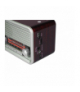 Radio przenośne RETRO MK-159BT Bluetooth, FM, USB, TF, AUX, z akumulatorem 1200mAh, 2xR20, mahoń. LXMK159M