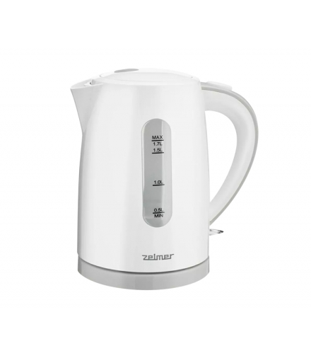 Czajnik 1.7L, 2200W, biało-szary, Zelmer Symbio ZCK7616S LXZCK7616S